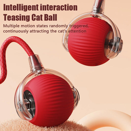 Pelota Interactiva Inteligente para Gatos - ZIPTAIL