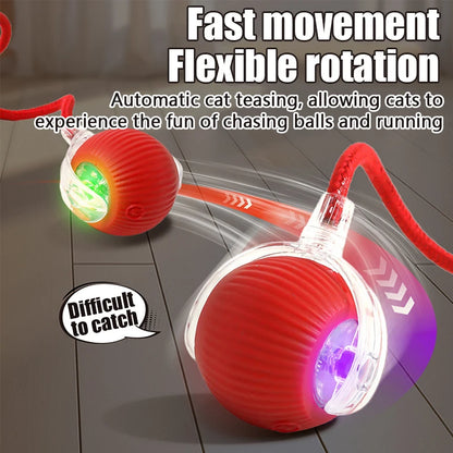 Pelota Interactiva Inteligente para Gatos - ZIPTAIL